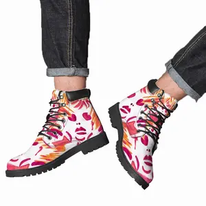 Men Miz Really Garish Mid Top Boots