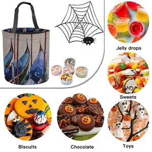 Venetian Gondolas Halloween Candy Bag