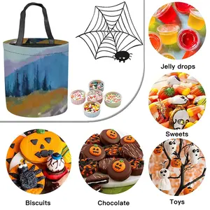 Way At Mountains Halloween Candy Bag