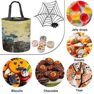 Singing Of The Sun Halloween Candy Bag