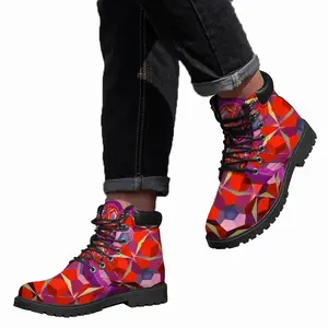 Men Introversion Mid Top Boots