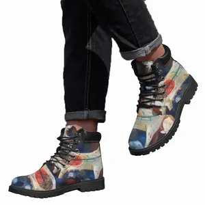 Men You Are The Blossom Mid Top Boots