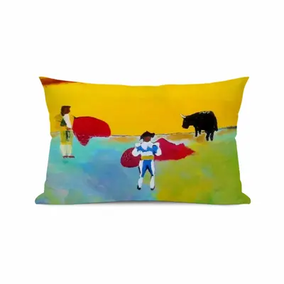 The Bullfighters Polyester Pillow (Rectangle, Multi-Size)