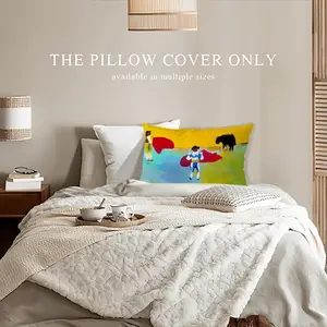 The Bullfighters Polyester Pillow (Rectangle, Multi-Size)