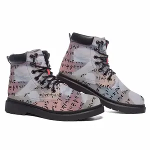 Men Watercolor B Mid Top Boots