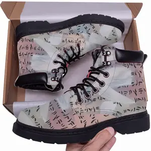 Men Watercolor B Mid Top Boots