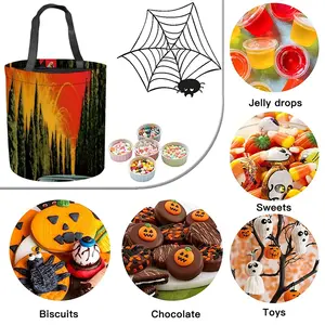 Weekends In Krakatoa Halloween Candy Bag