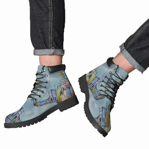 Men Street Reflection Mid Top Boots