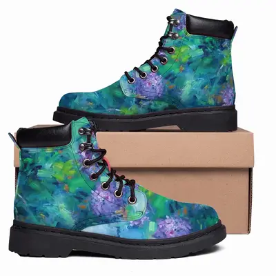 Men Floral Obsession Mid Top Boots