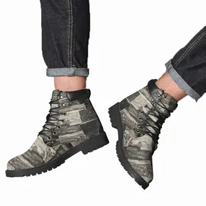 Men Natural History Mid Top Boots