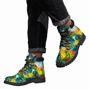 Men Swirling Energy Mid Top Boots