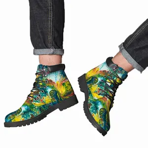 Men Swirling Energy Mid Top Boots