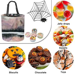 Aurora Borealis Halloween Candy Bag