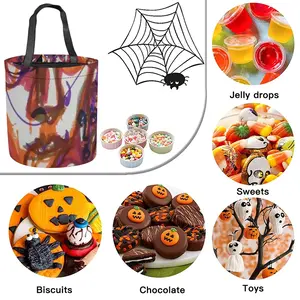 Sorry We Are Late Halloween Candy Bag