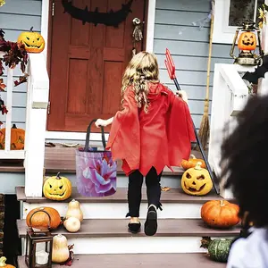 Mesmerizing Peony Halloween Candy Bag