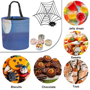 Background Halloween Candy Bag