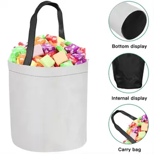 White Lines Halloween Candy Bag