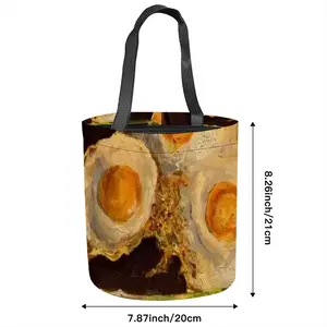 Fried Eggs Modern Halloween Candy Bag