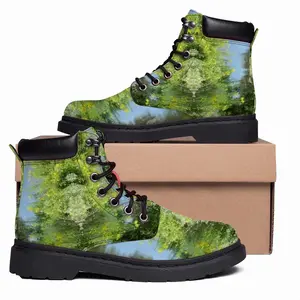 Men Lord Green Mid Top Boots