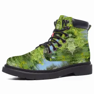 Men Lord Green Mid Top Boots