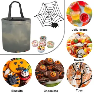 Beach With Riders Halloween Candy Bag