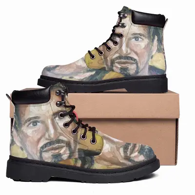 Men Al Pacino Mid Top Boots