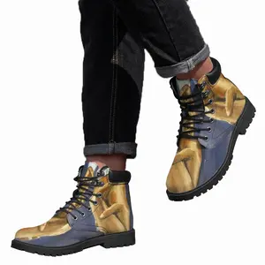 Men Hand Of Salvation Mid Top Boots