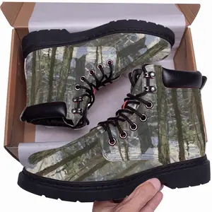 Men Sparkling Snow Mid Top Boots