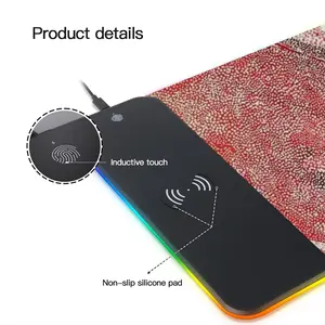 Untitled (Microcells 2) Keyboard Mouse Pad (Wireless Charging)