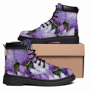 Men Aroma Of Lilac Mid Top Boots