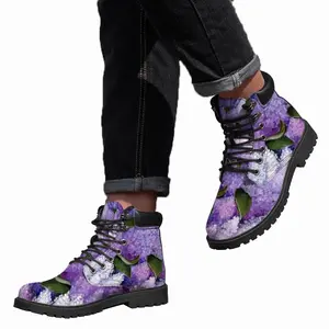 Men Aroma Of Lilac Mid Top Boots