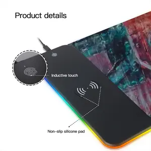 Anonymous Keyboard Mouse Pad (Wireless Charging)