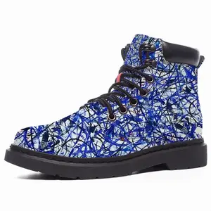 Men Blue Blood Mid Top Boots