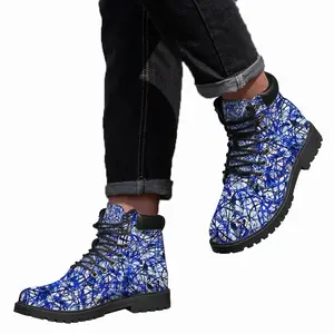 Men Blue Blood Mid Top Boots