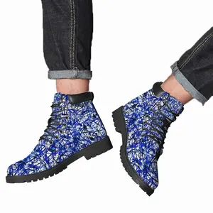 Men Blue Blood Mid Top Boots