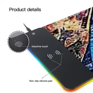 Berenice Fragment Q Keyboard Mouse Pad (Wireless Charging)