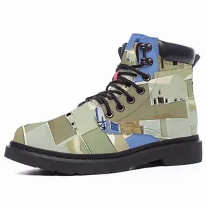 Men Santorini Oia Church Mid Top Boots