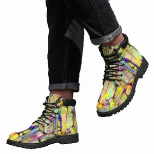 Men Sketchpad 7104 Mid Top Boots