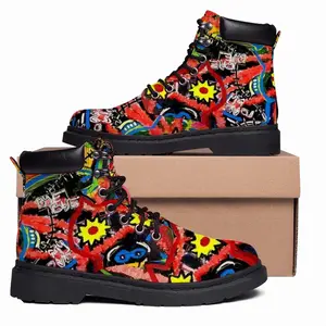 Men Animal Camp Mid Top Boots