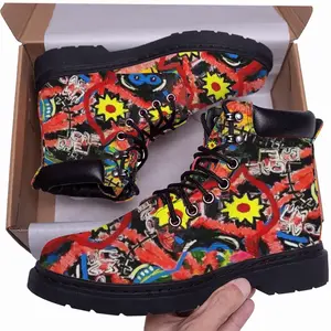 Men Animal Camp Mid Top Boots