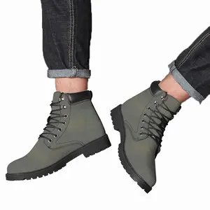 Men Foggy Day Mid Top Boots