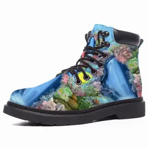 Men Underwater Meditation Mid Top Boots