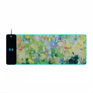 Infinite Garden #12 Keyboard Mouse Pad (Wireless Charging)