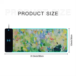 Infinite Garden #12 Keyboard Mouse Pad (Wireless Charging)