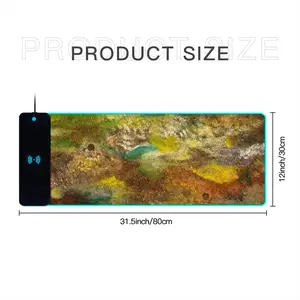 Energy Landscape L Keyboard Mouse Pad (Wireless Charging)