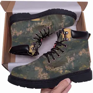 Men Golden Sunset Mid Top Boots