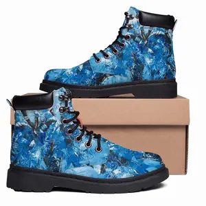 Men Women In Blue Ii Mid Top Boots