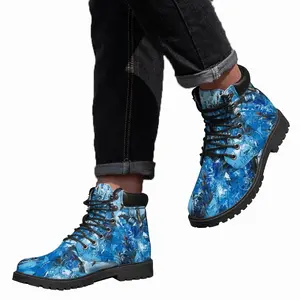 Men Women In Blue Ii Mid Top Boots