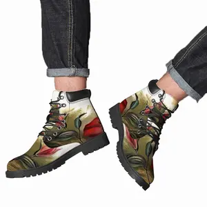 Men Crimson Fragrance Mid Top Boots