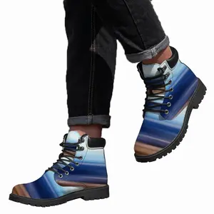 Men Landscape #011 Mid Top Boots